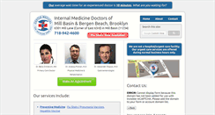 Desktop Screenshot of millbasindoctor.com